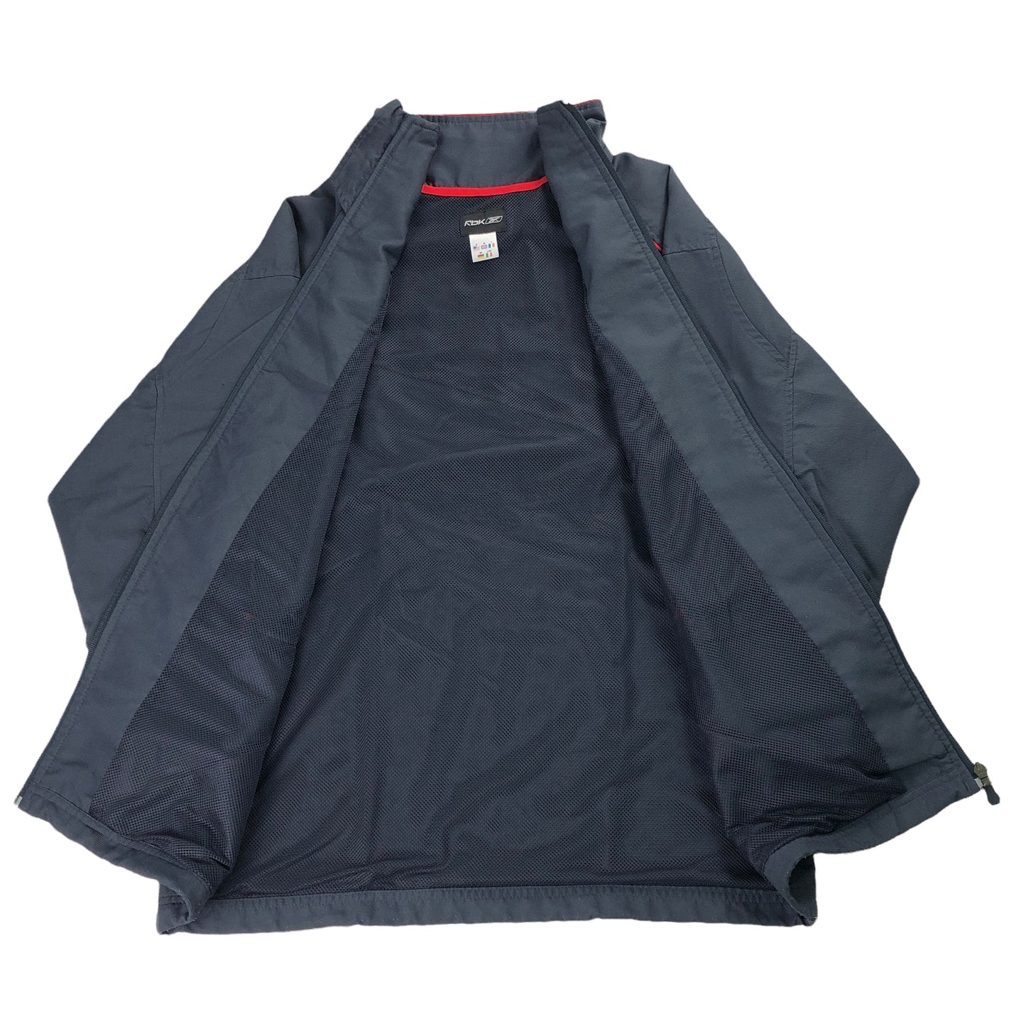 90s Reebok リーボック WRU CYMRU  ナイロンジャケット ジップアップ