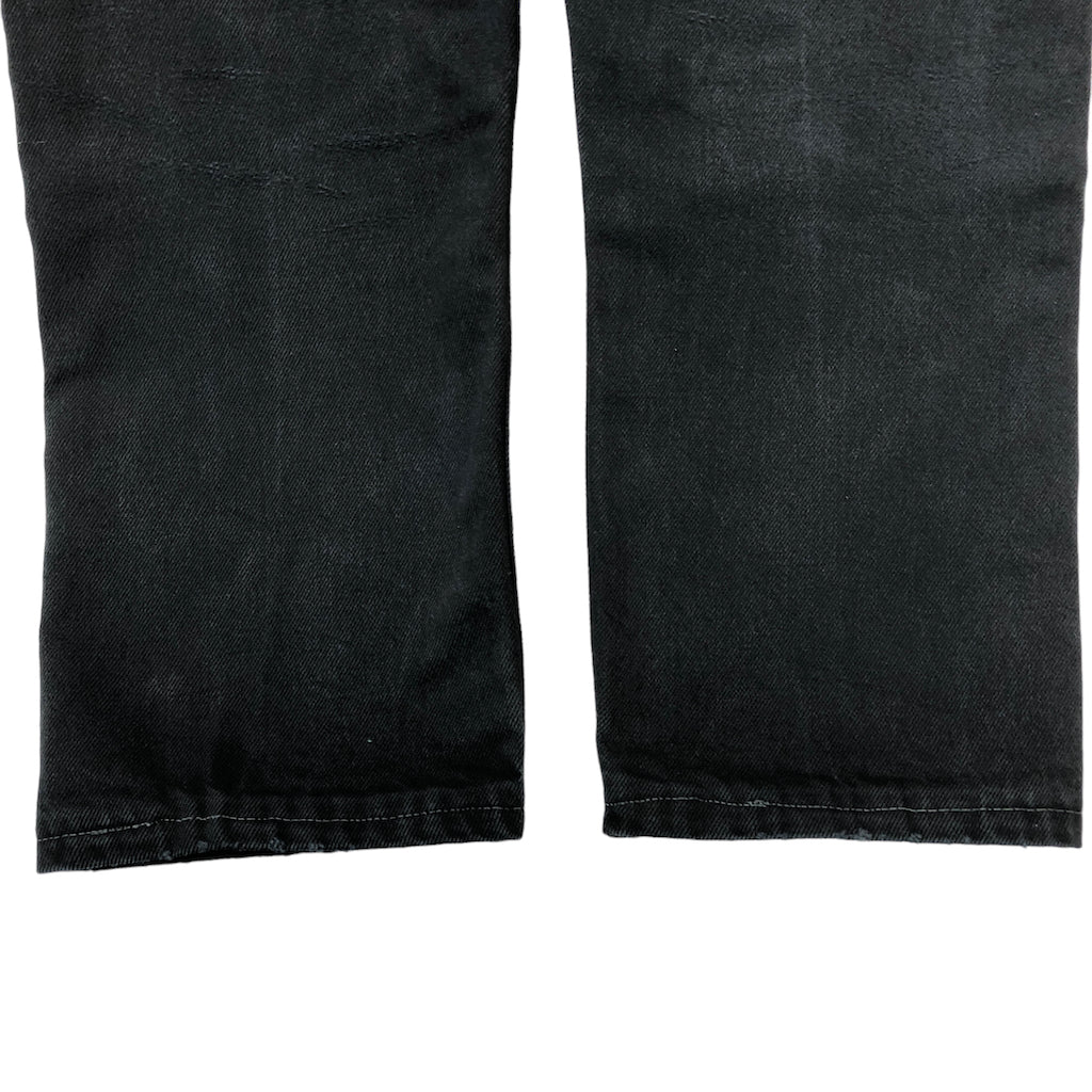 90s vintage フランス製 Levi's リーバイス 505 デニムパンツ ジーンズ ジーパン 505−0285 ブラックデニムパンツ