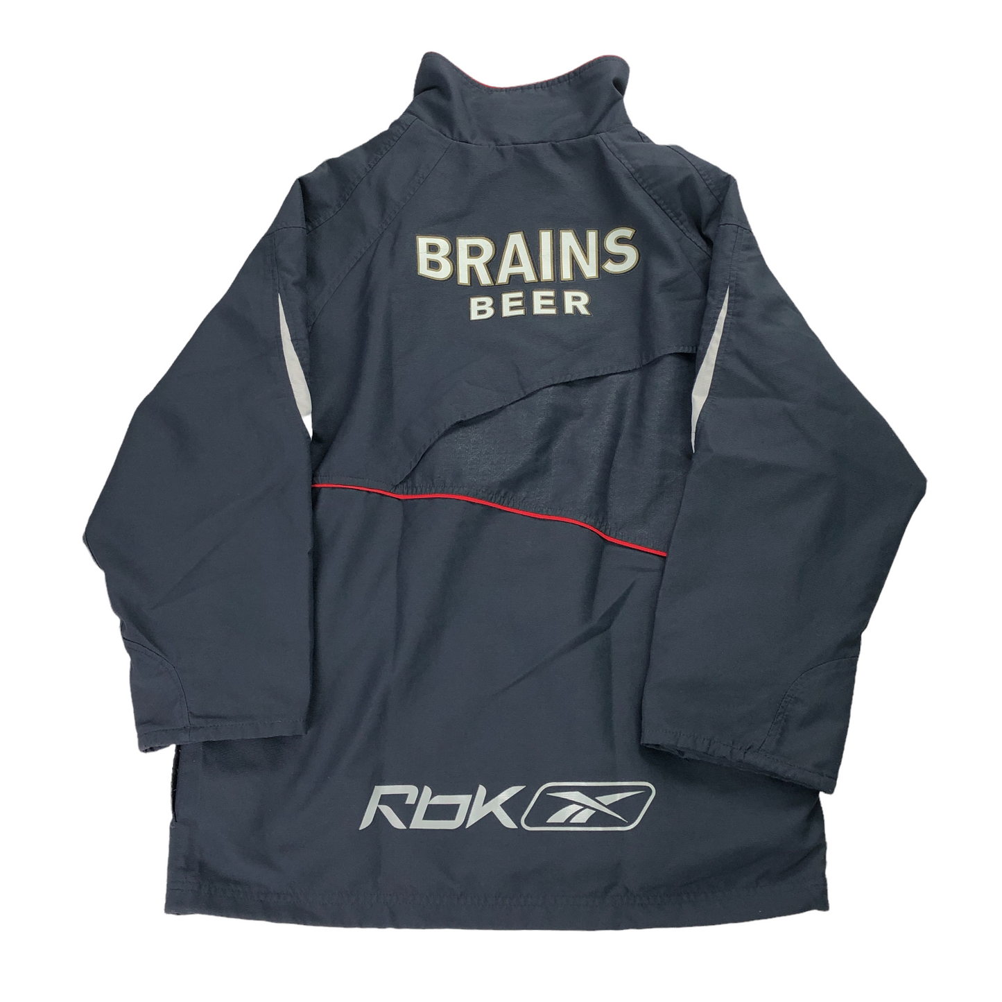 90s Reebok リーボック WRU CYMRU  ナイロンジャケット ジップアップ