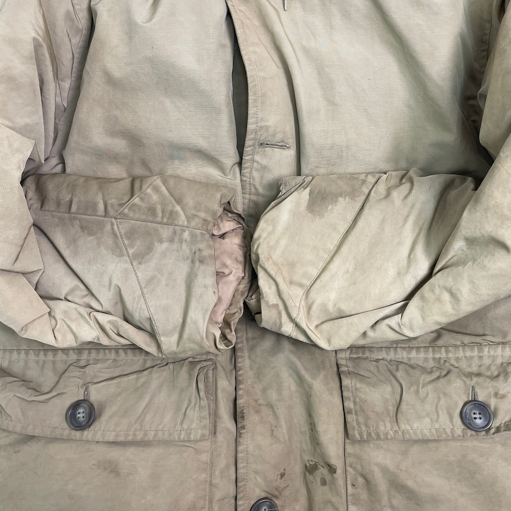 60s vintage Eddie Bauer エディバウアー 日の出タグ ポーラパーカー デカTALON ポーラライトダウン ボアフーディー