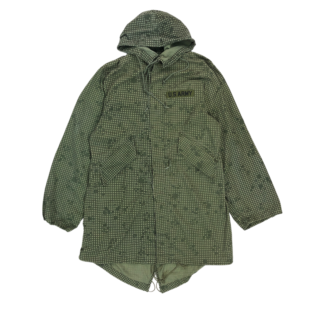 80s vintage U.S.ARMY フィールドパーカー ナイトデザートカモ 軍物