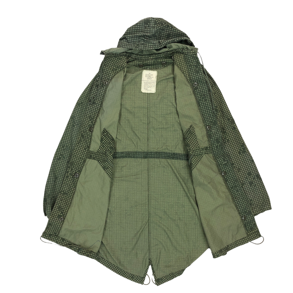 80s vintage U.S.ARMY フィールドパーカー ナイトデザートカモ 軍物