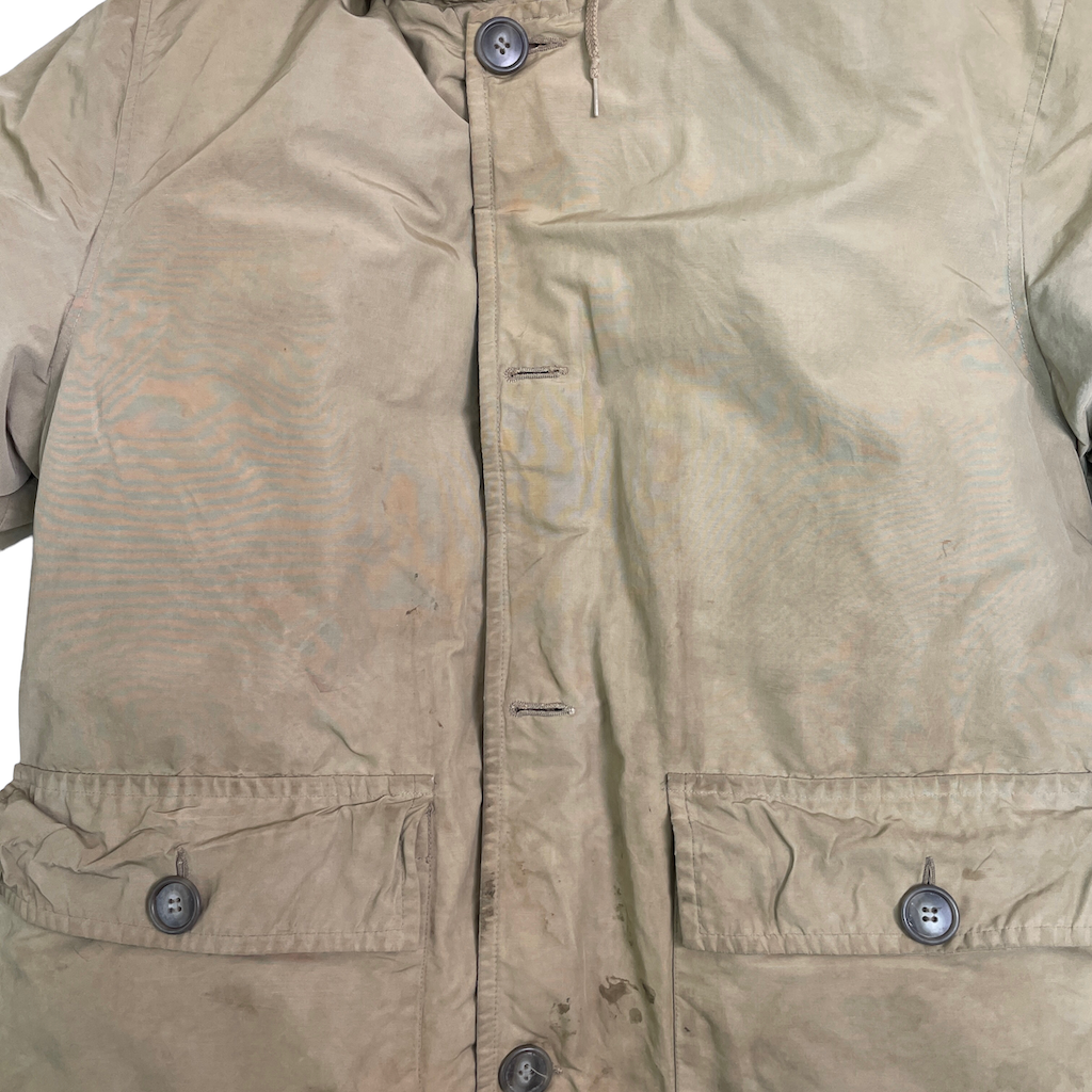 60s vintage Eddie Bauer エディバウアー 日の出タグ ポーラパーカー デカTALON ポーラライトダウン ボアフーディー