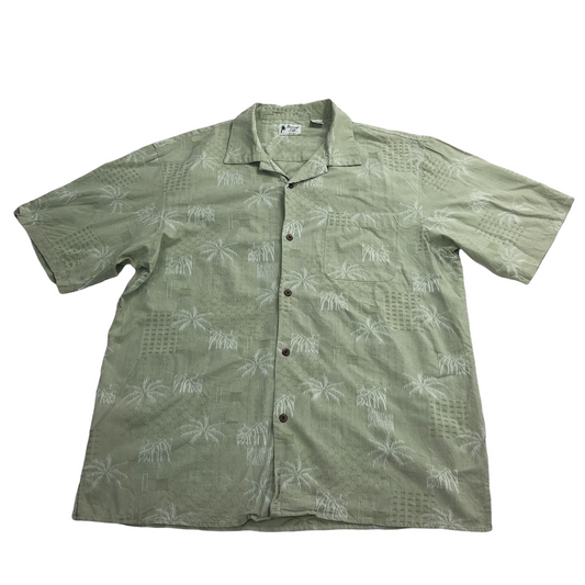 Vintage Silk ヴィンテージシルク アロハシャツ 半袖シャツ 開襟シャツ 総柄