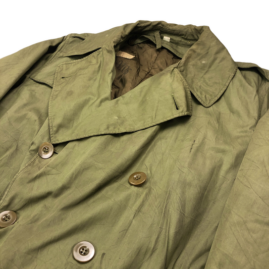 44年製 U.S ARMY 米軍 Orvercoats Field Officers オフィサーコート ライナー付き