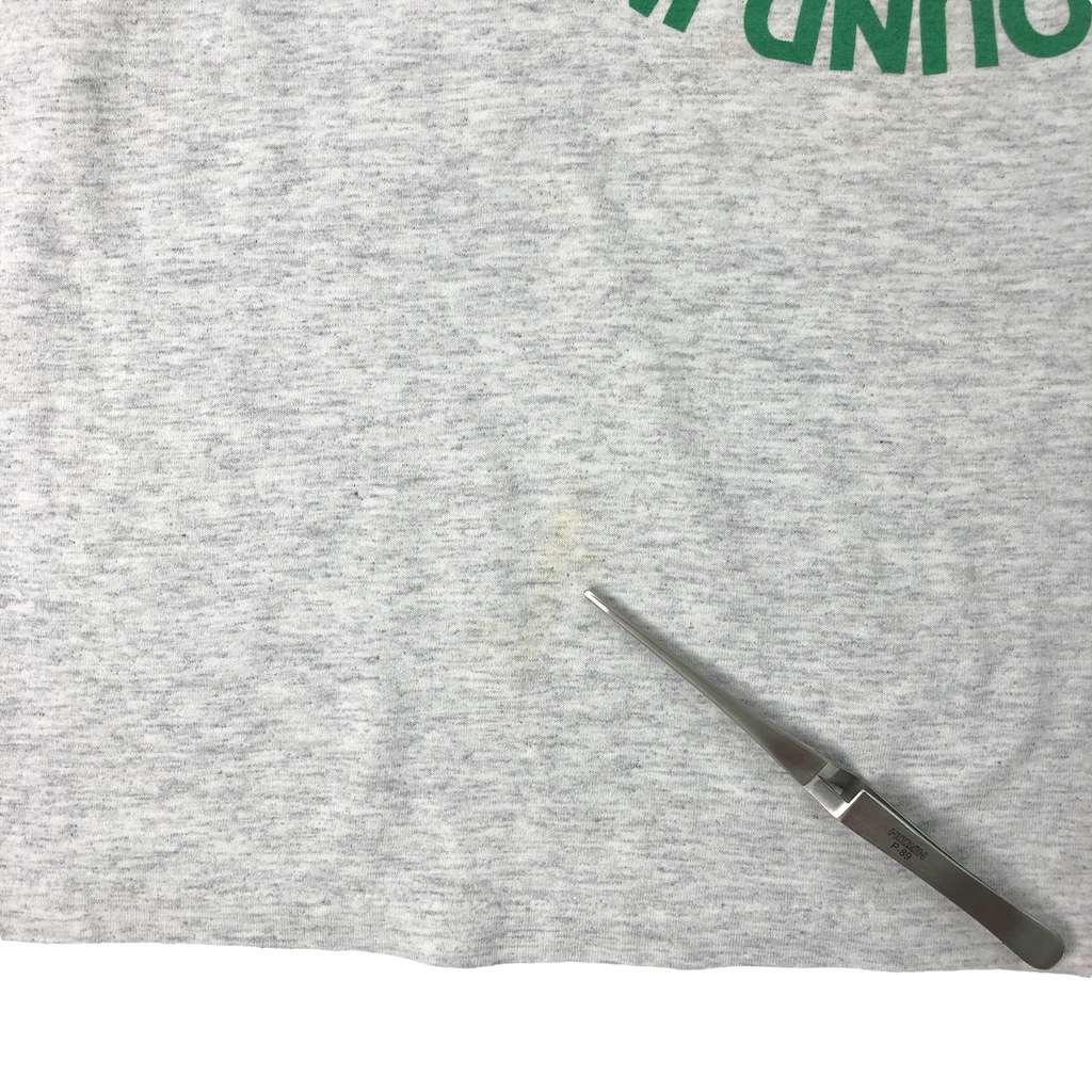 HANES ヘインズ Tシャツ 半袖 カットソー L.A.WORKOUT ビッグプリント