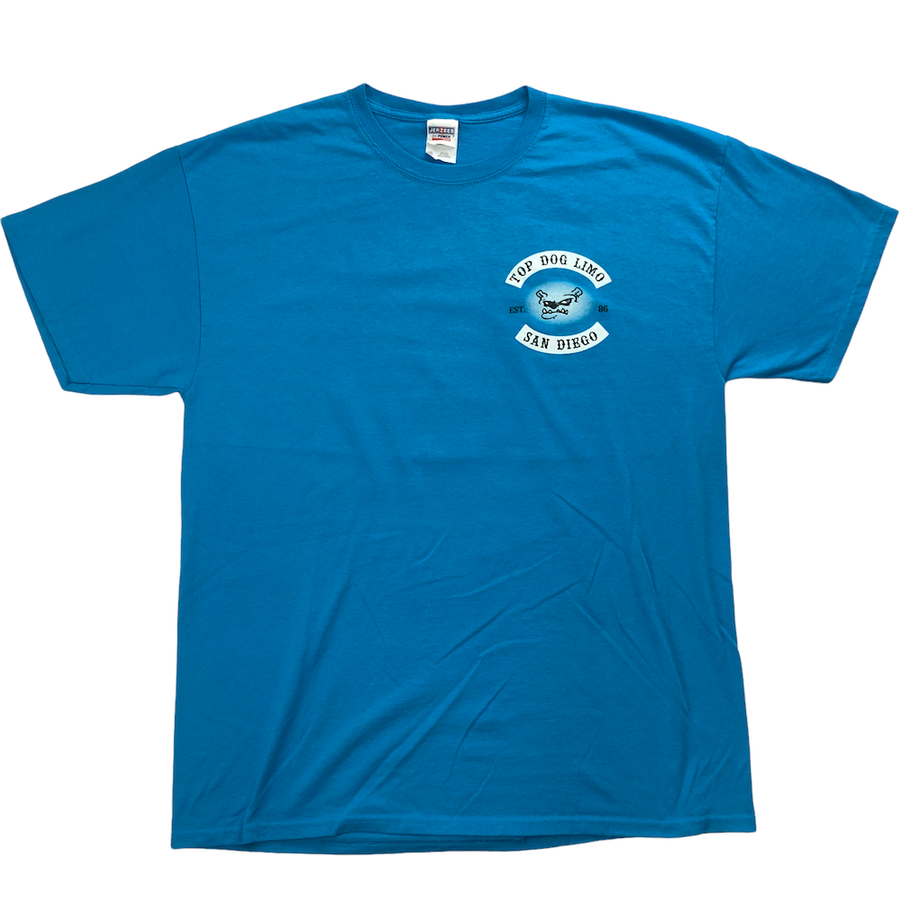 JERZEES ジャージーズ TOP DOG LIMO SAN DIEGO Tシャツ 半袖 カットソー バックプリント