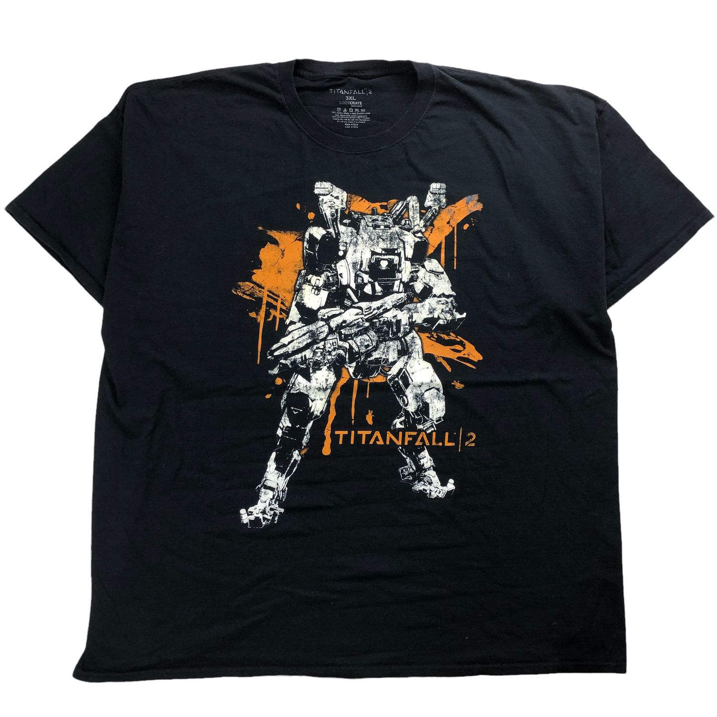 LOOT CRATE TITANFALL Tシャツ 半袖 カットソー ビッグプリント