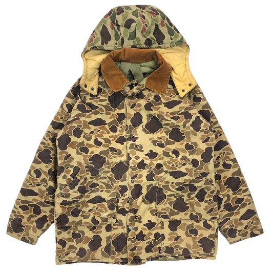 70s vintage Duxbak ダックスバック ダックハンター カモ柄 中綿 ハンティングジャケット 総柄