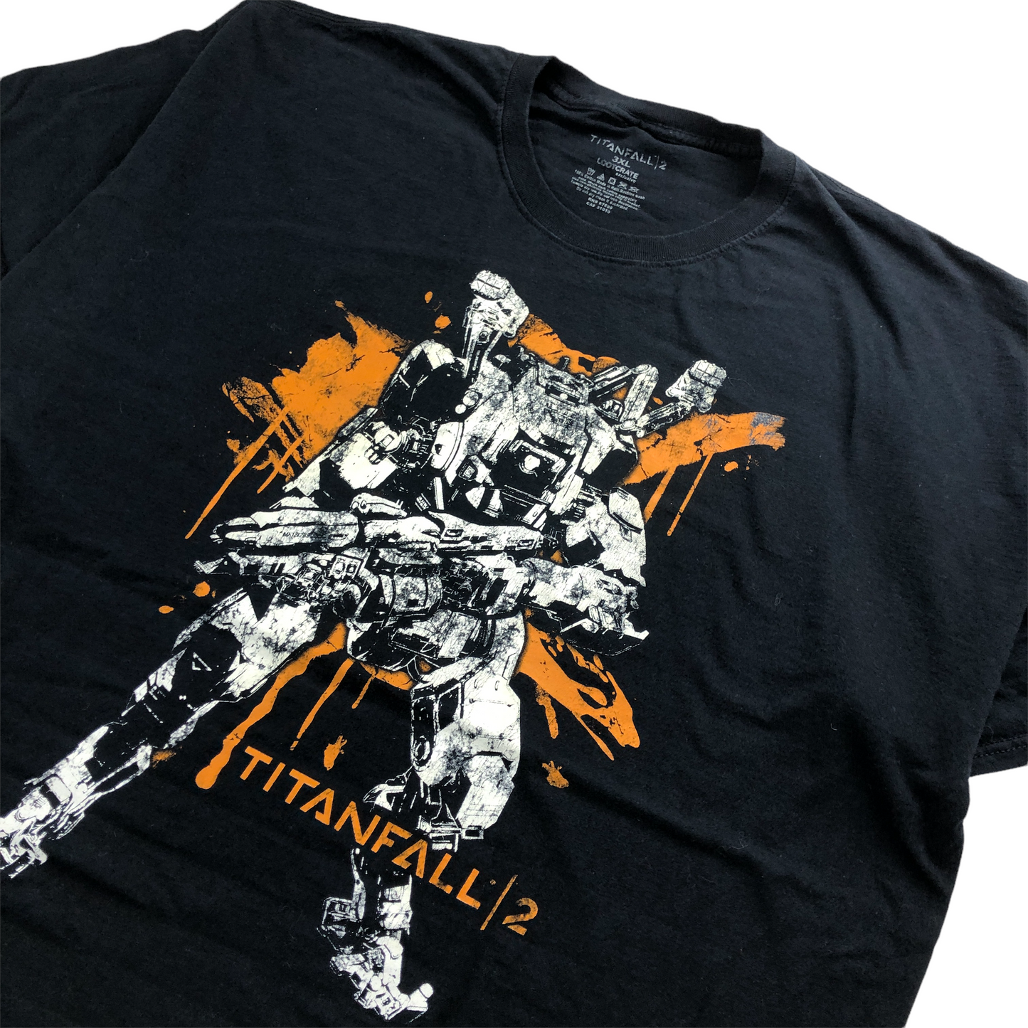 LOOT CRATE TITANFALL Tシャツ 半袖 カットソー ビッグプリント