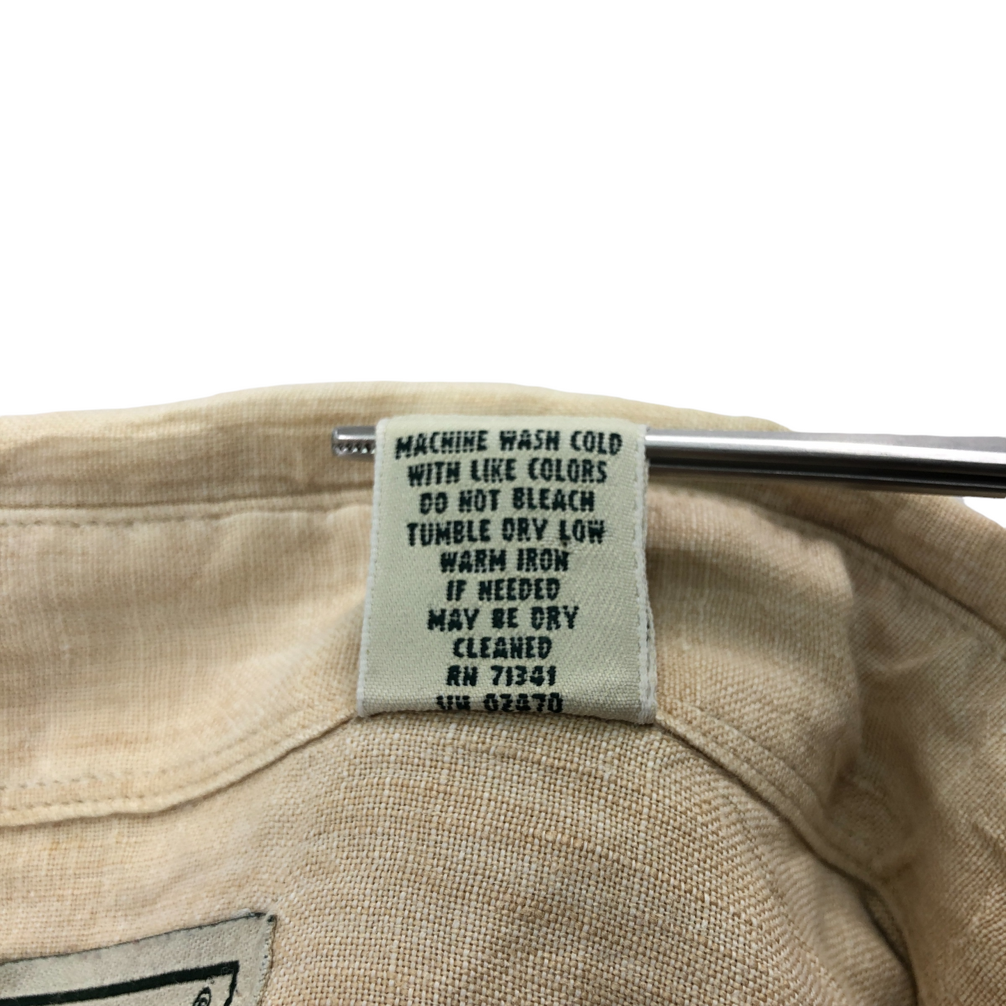 L.L.Bean エルエルビーン 半袖シャツ リネンシャツ BDシャツ ボタンダウン