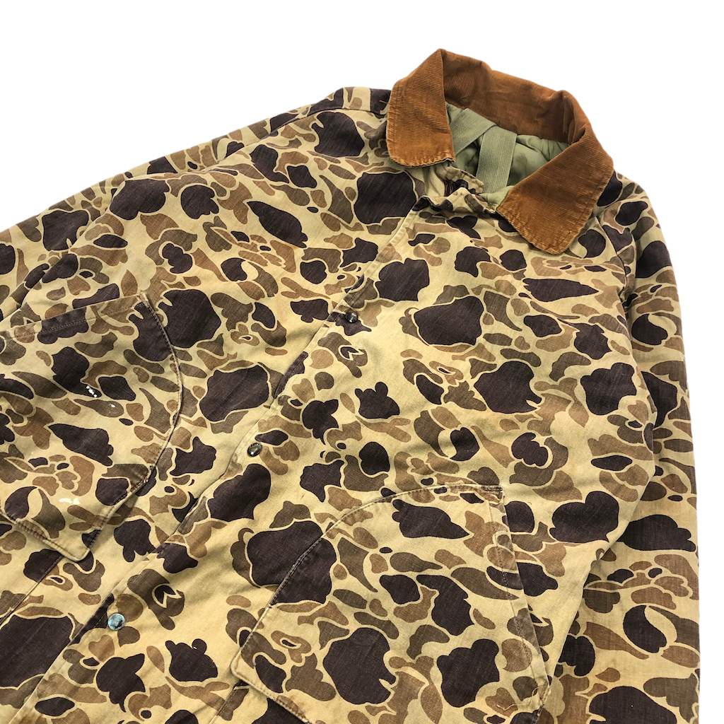 70s vintage Duxbak ダックスバック ダックハンター カモ柄 中綿 ハンティングジャケット 総柄