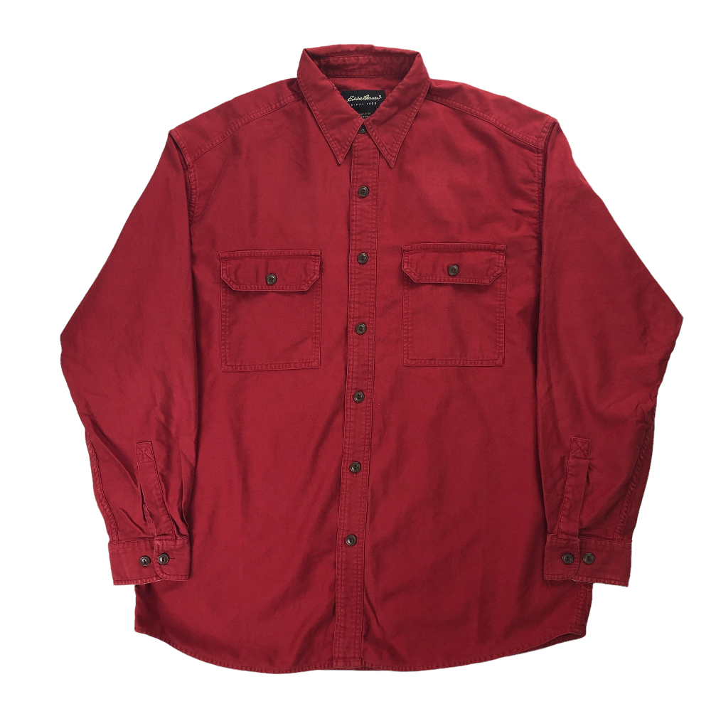 Eddie Bauer エディバウアー 長袖シャツ ボタンシャツ 胸ポケット