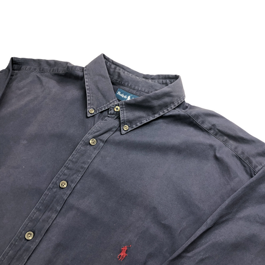 Ralph Lauren ラルフローレン 長袖シャツ BDシャツ ボタンダウン ワンポイント刺繍
