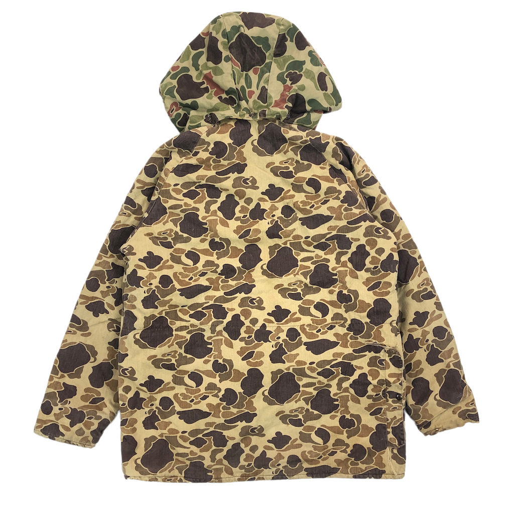 70s vintage Duxbak ダックスバック ダックハンター カモ柄 中綿 ハンティングジャケット 総柄