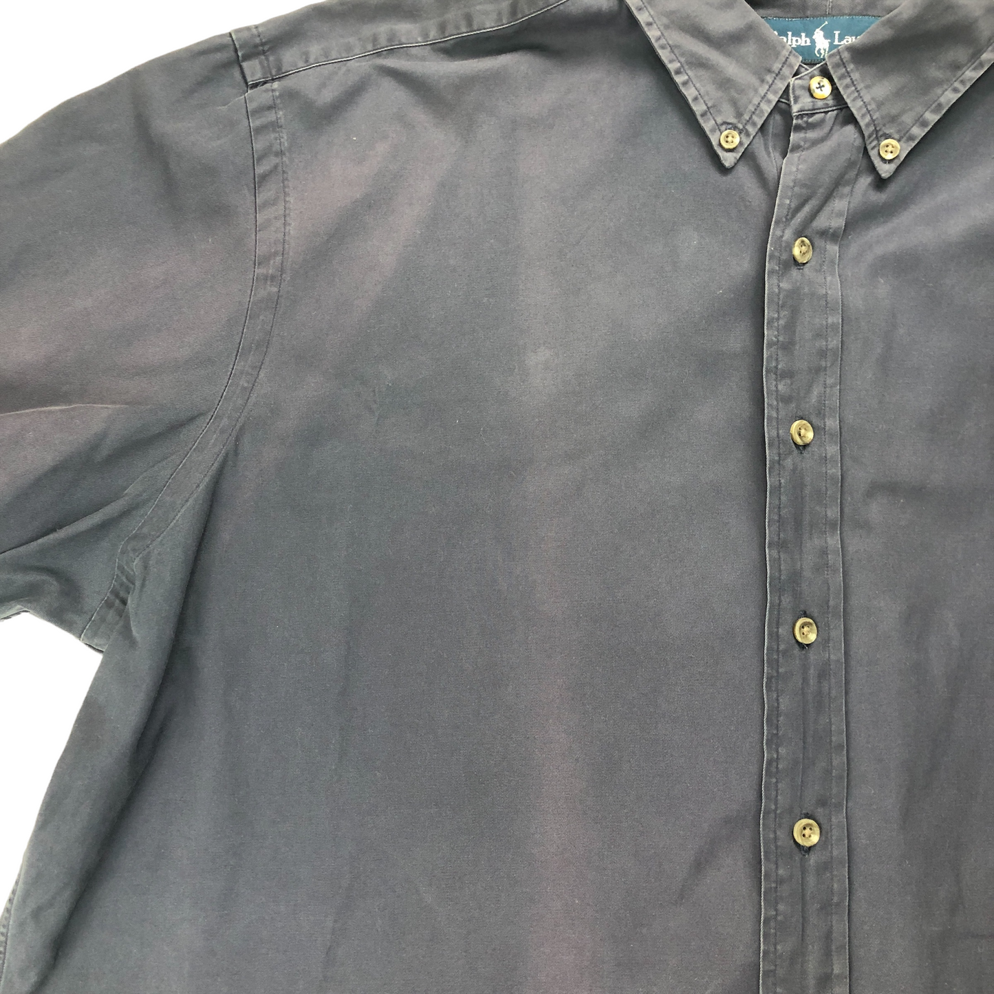 Ralph Lauren ラルフローレン 長袖シャツ BDシャツ ボタンダウン ワンポイント刺繍