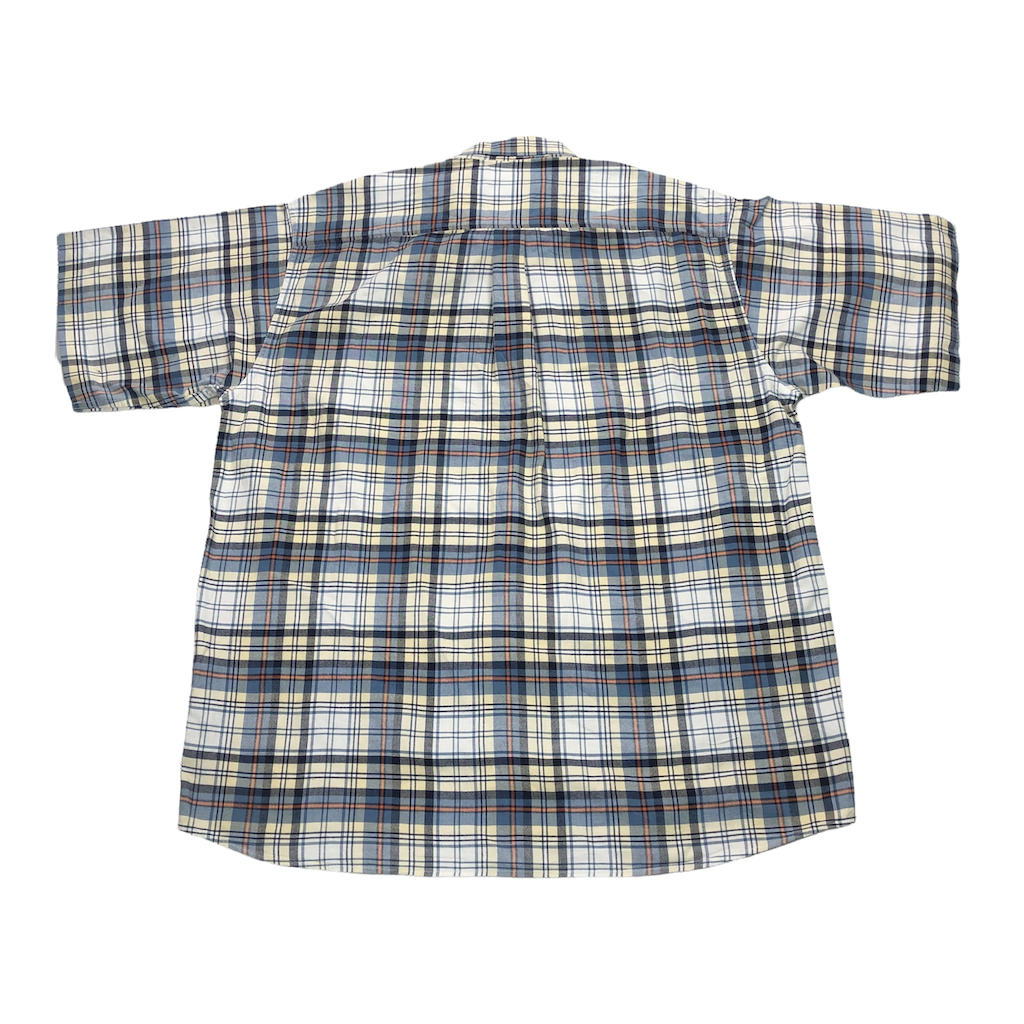 CINCH シンチ チェックシャツ 半袖 ワンポイント刺繍