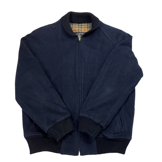 90s vintage Burberrys バーバリーズ ブルゾン ウールジャケット ノバチェック ジップアップ フルジップ