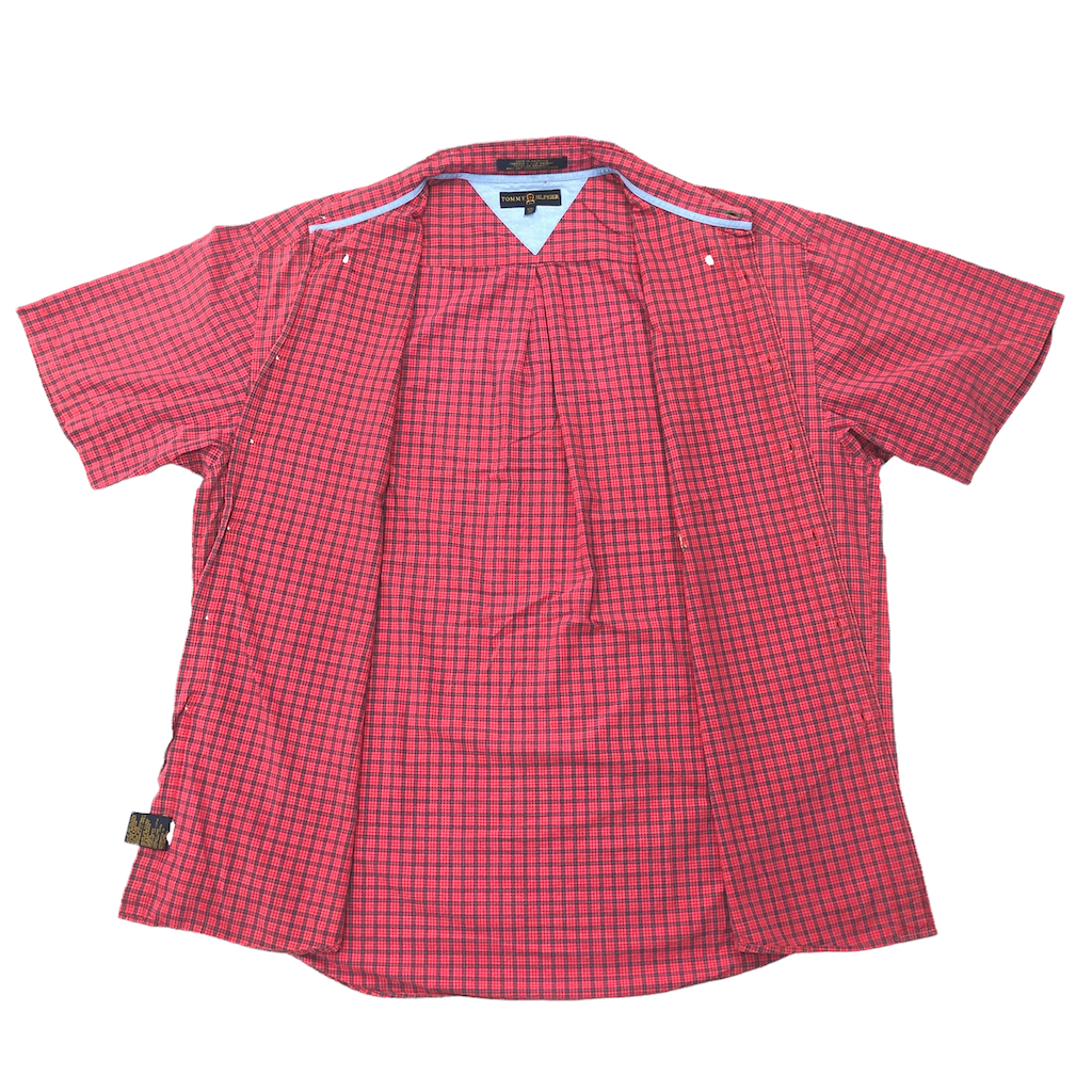TOMMY HILFIGER トミーヒルフィガー BDシャツ ボタンダウン 半袖シャツ チェック