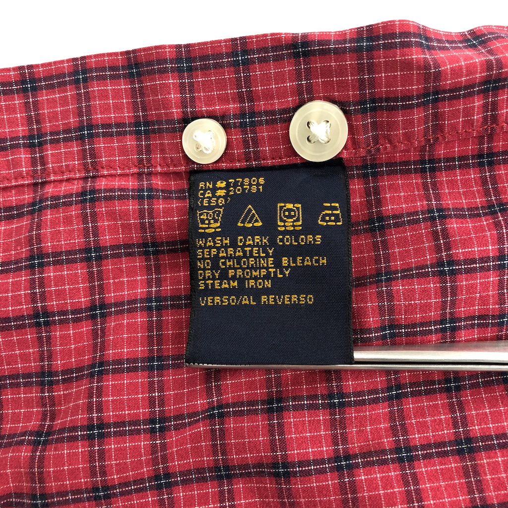 TOMMY HILFIGER トミーヒルフィガー BDシャツ ボタンダウン 半袖シャツ チェック
