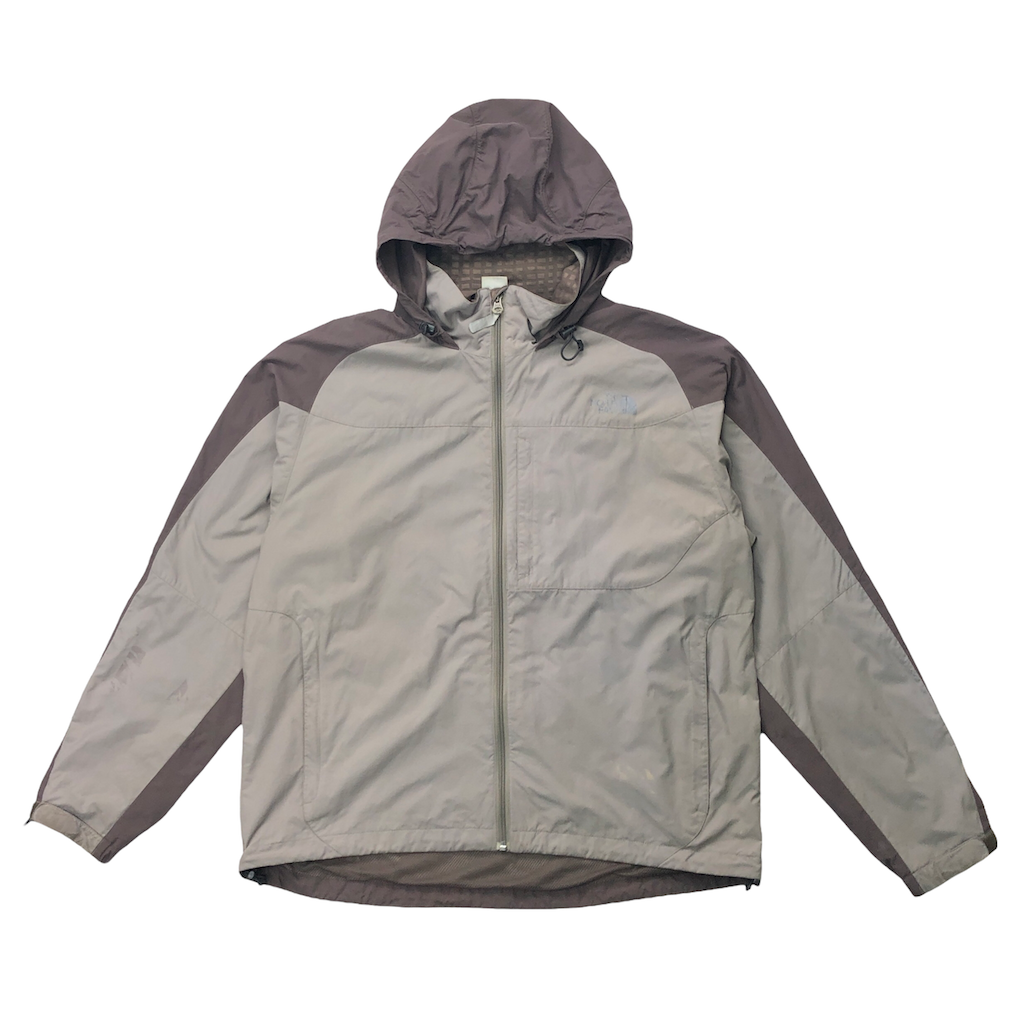 90s THE NORTH FACE ノースフェイス マウンテンパーカー ナイロンジャケット フーディー ジップアップ フルジップ