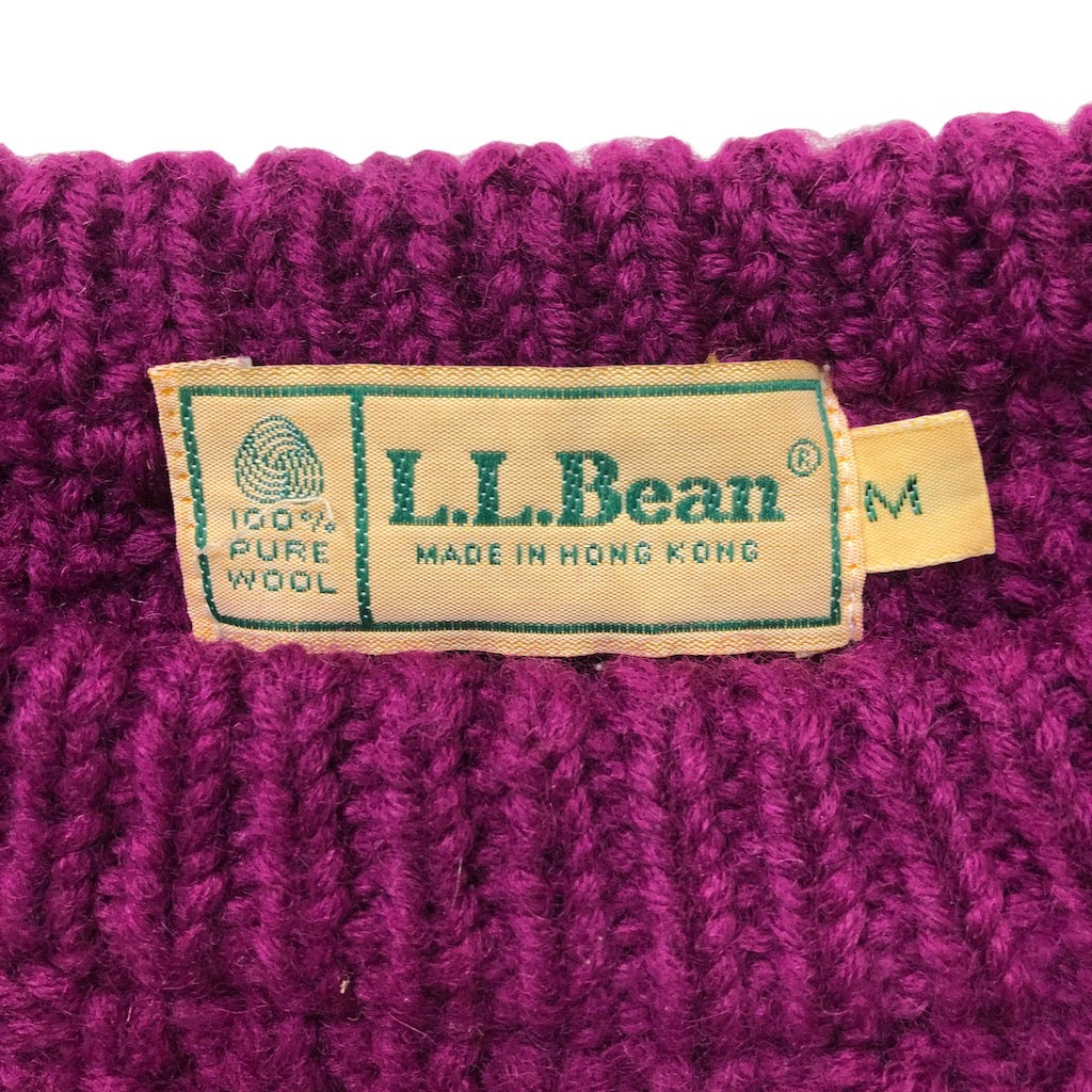 90s vintage L.L.Bean ニット セーター フィッシャーマン プルオーバー