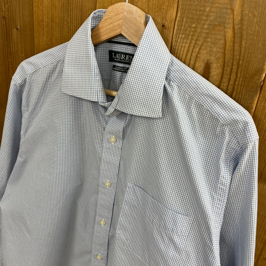 LAUREN RALPH LAUREN ローレン ラルフローレン CLASSIC FIT クラシックフィット 長袖シャツ ギンガムチェック 古着/USED