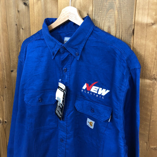 Carhartt カーハート FR 耐火布 ワークシャツ 長袖シャツ 無地
