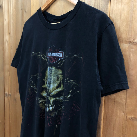 HARLEY-DAVIDSON ハーレーダビットソン BATTLEFIELD バトルフィールド プリントTシャツ 半袖 カットソー