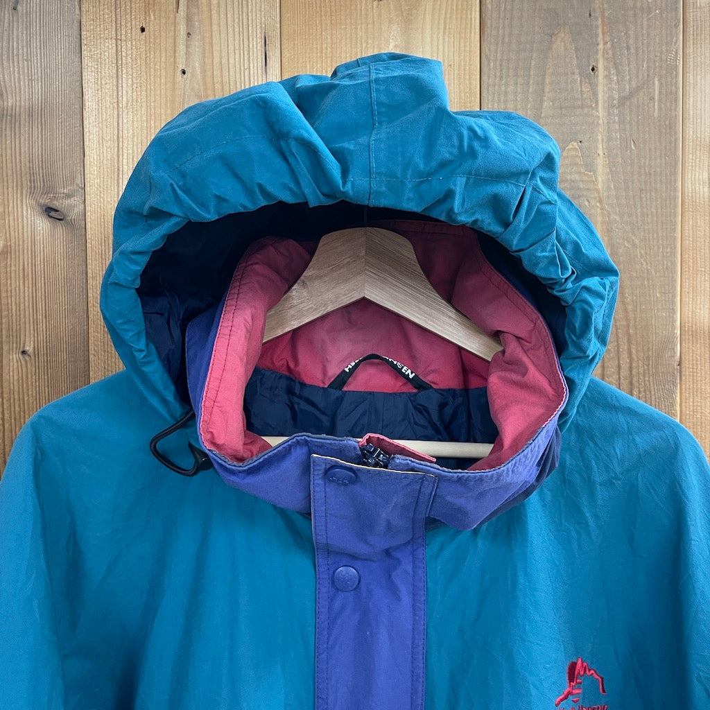 90s vintage HELLY HANSEN ヘリーハンセン マウンテンパーカー ナイロンジャケット フルジップ ジップアップ