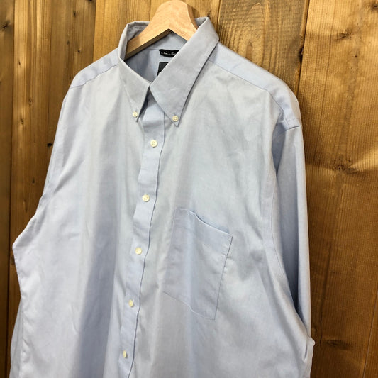 RALPH LAUREN ラルフローレン CHAPS チャップス長袖シャツ BDシャツ ボタンダウン ブルー