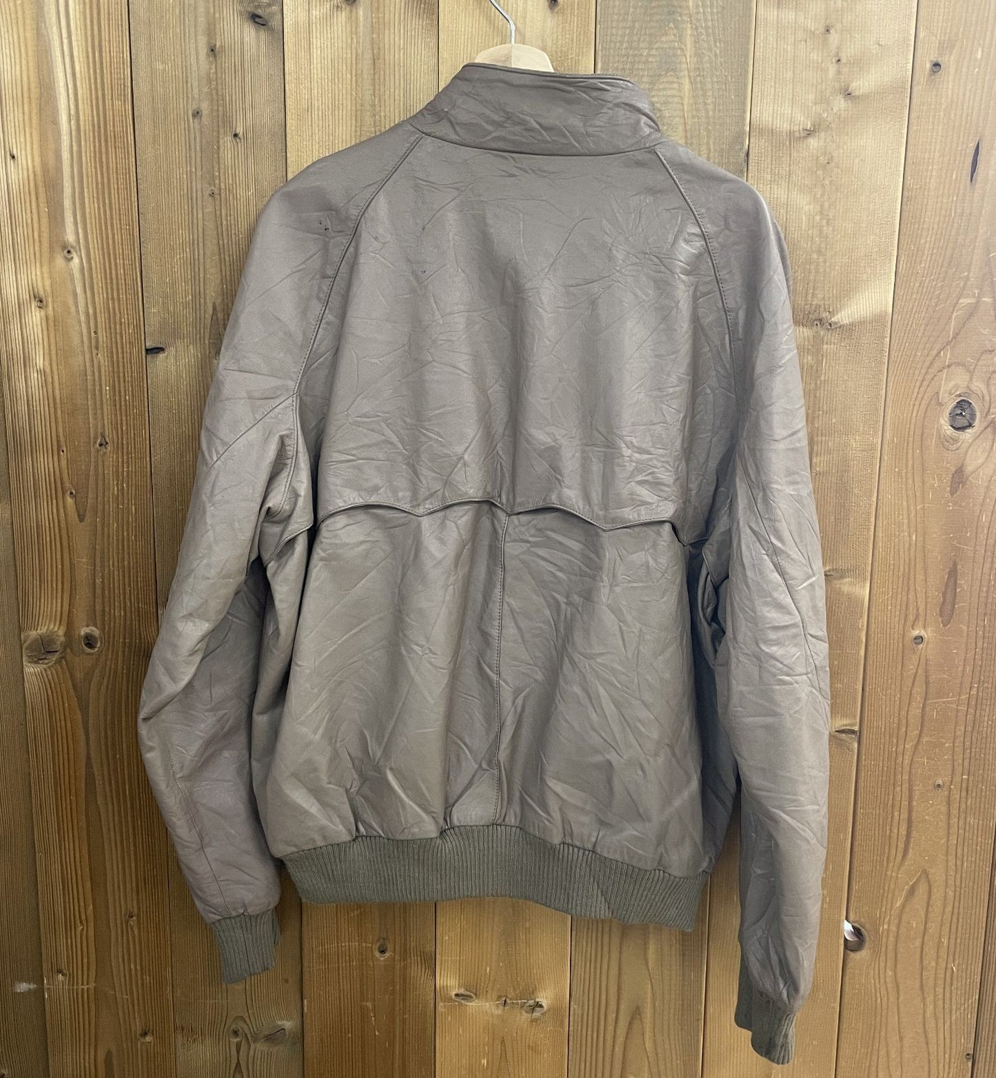 80s 90s BARACUTA G-9 レザー スウィングトップ  バラクータ ハリントン Harrington VINTAGE