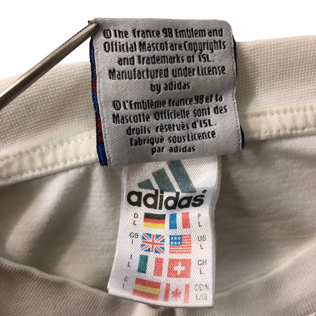 90s vintage adidas アディダス  Soccer World Cup サッカーワールドカップ フランス代表 1998年
