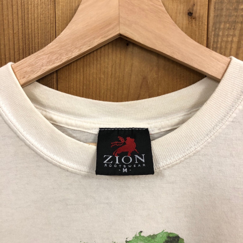 ZION ザイオン ボブ・マーリー Tシャツ 半袖 カットソー ビッグプリント