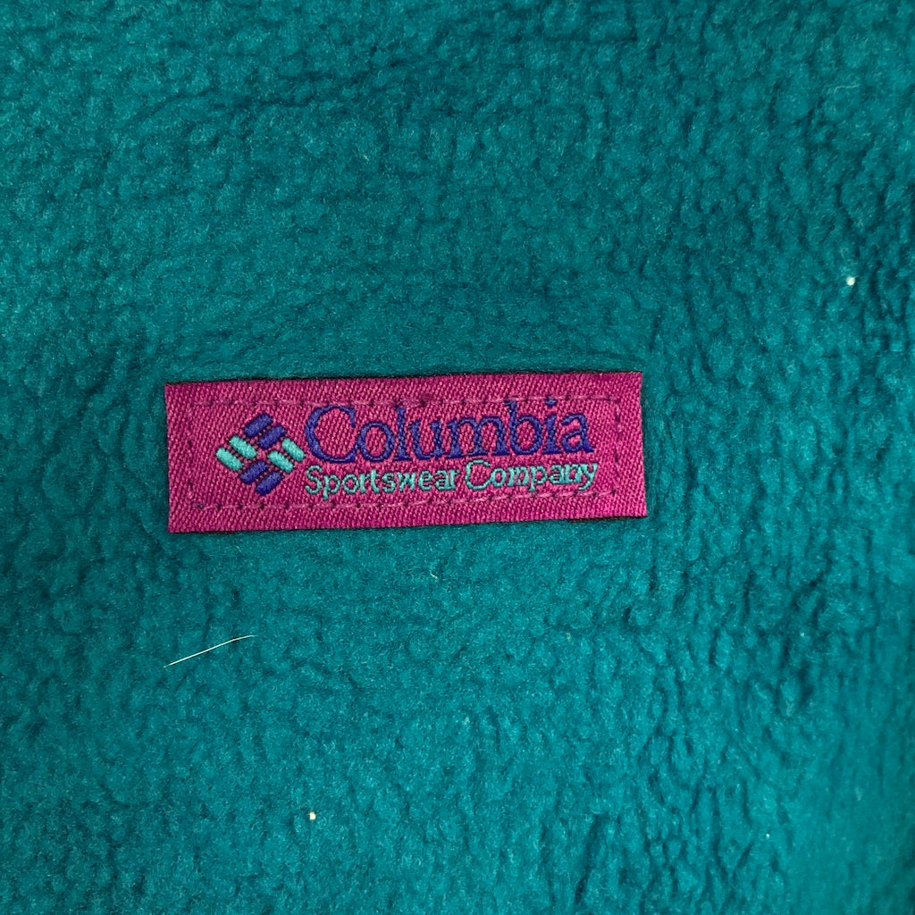 80s vintage USA製 Columbia コロンビア 3way ナイロンジャケット フリースジャケット ジップインジップ ライナー付き
