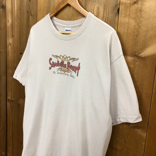 GILDAN ギルダン Sandhills Resort サンドヒルズリゾート プリントTシャツ 半袖 カットソー