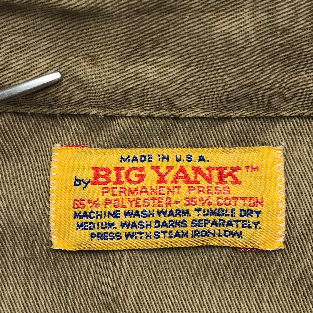 USA製 BIG YANK ビッグヤンク Sears シアーズ ワークシャツ 半袖シャツ