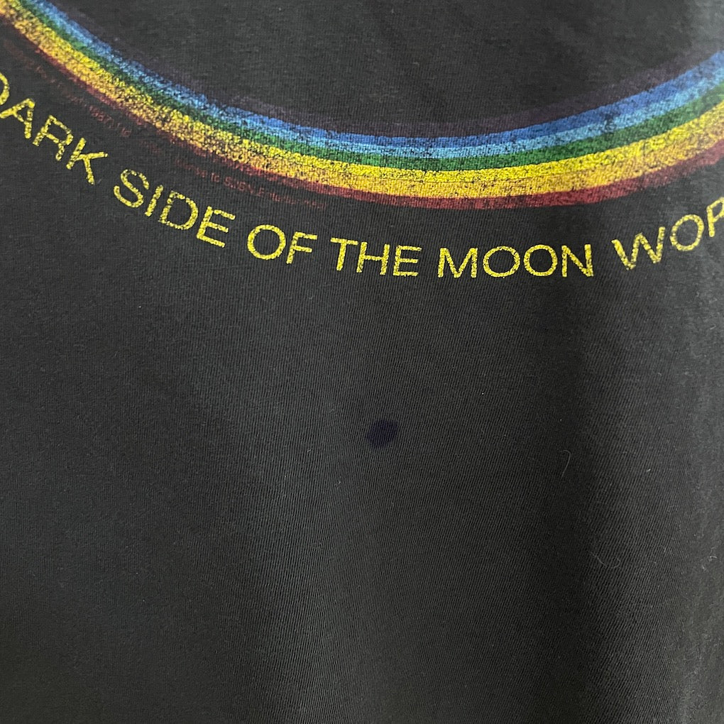 PINK FLOYD ピンク・フロイド プリントTシャツ 半袖 Tシャツ  ツアーTシャツ DARK SIDE OF THE MOON WORLD TOUR