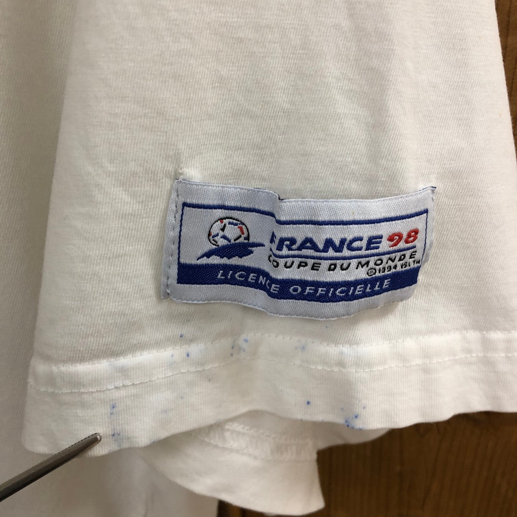 90s vintage adidas アディダス  Soccer World Cup サッカーワールドカップ フランス代表 1998年