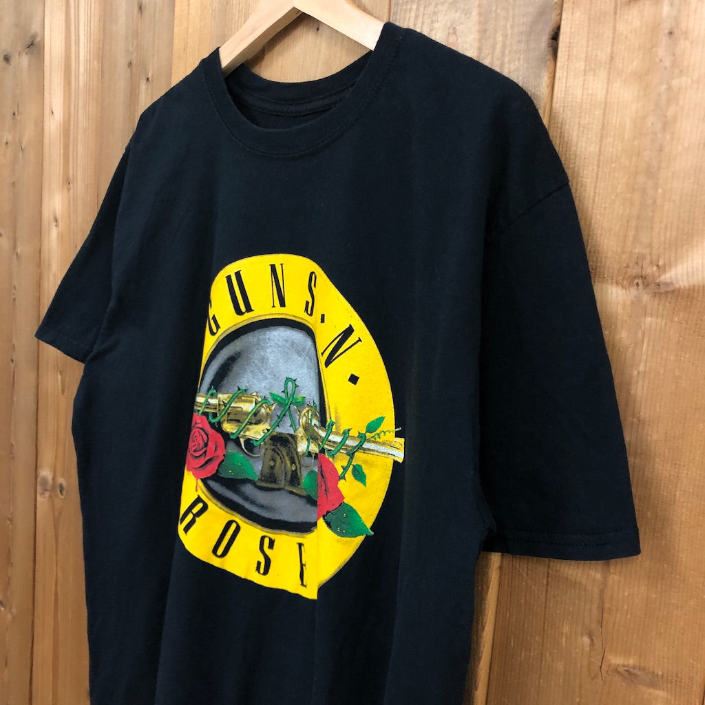 2019 年 GUNS N' ROSES ガンズアンドローゼズ プリントTシャツ 半袖 カットソー