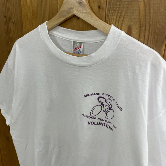 90s vintage USA製 JERZEES ジャージーズ SPOKANE BICYCLE CLUB Tシャツ 半袖 カットソー