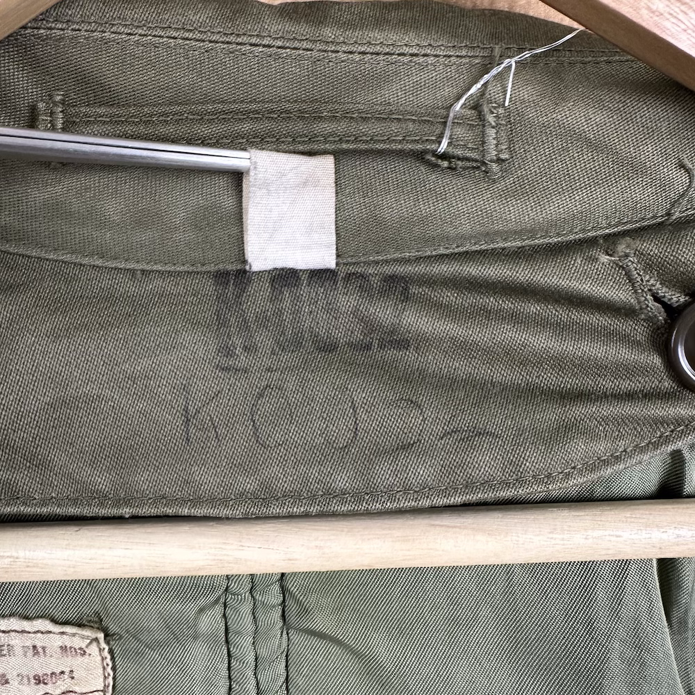 50s vintage U.S.ARMY 米軍 トレンチコート M-R Medium-Regular 1952年製 オーバーコート ウールライナー付き ミリタリージャケット