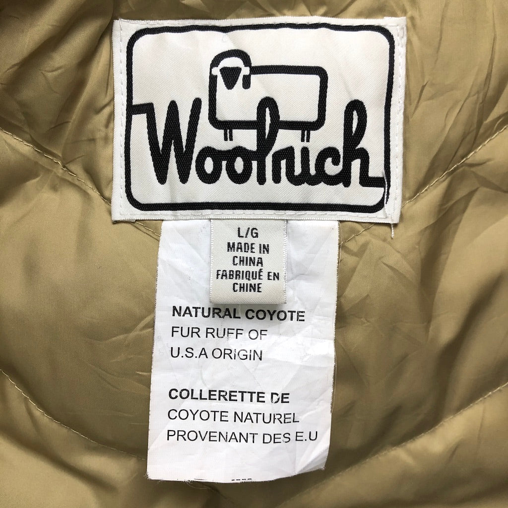 WOOLRICH ウールリッチ PATROL DOWN PARKA パトロールダウンパーカー コヨーテファー ジャケット ナイロンジャケット