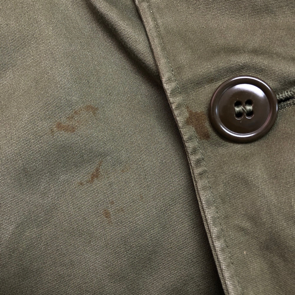 50s vintage U.S.ARMY 米軍 トレンチコート M-R Medium-Regular 1952年製 オーバーコート ウールライナー付き ミリタリージャケット