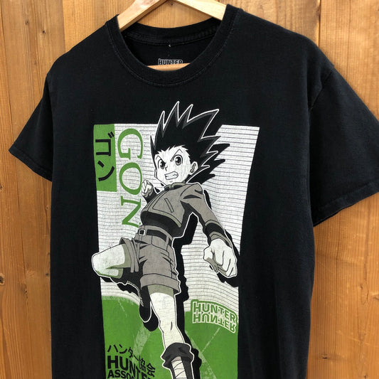 HUNTER×HUNTER ハンターハンター ゴン Tシャツ 半袖　カットソー ビッグプリント キャラクターTシャツ