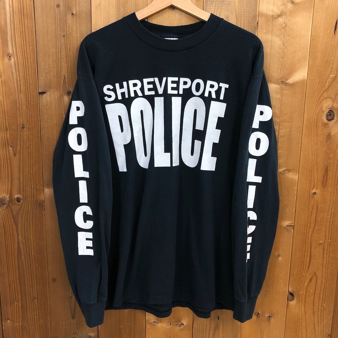 FRUITS OF THE ROOM BEST フルーツオブザルーム ロングTシャツ 長袖シャツ SHREVEPORT POLICE
