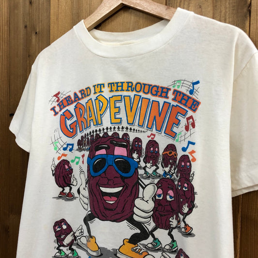 80s vintage The California Raisins Tシャツ 半袖 カットソー ビッグプリント