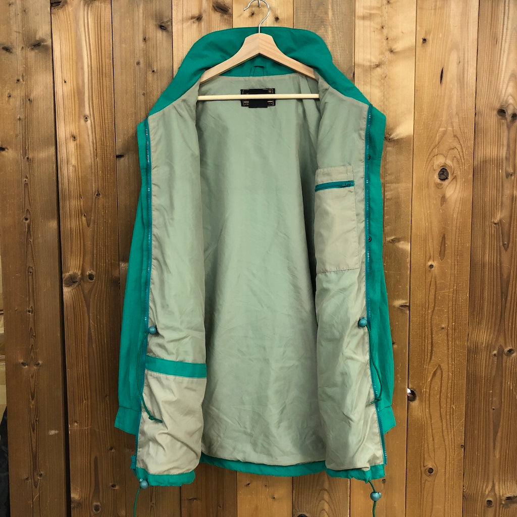 マウンテンパーカー EddieBauer 人気グリーン 4ポケット XL