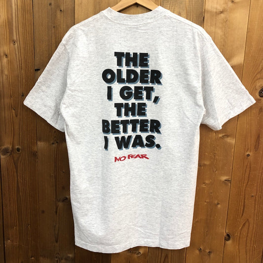 90s vintage USA製 NO FEAR ノーフェア プリントTシャツ 半袖 カットソー