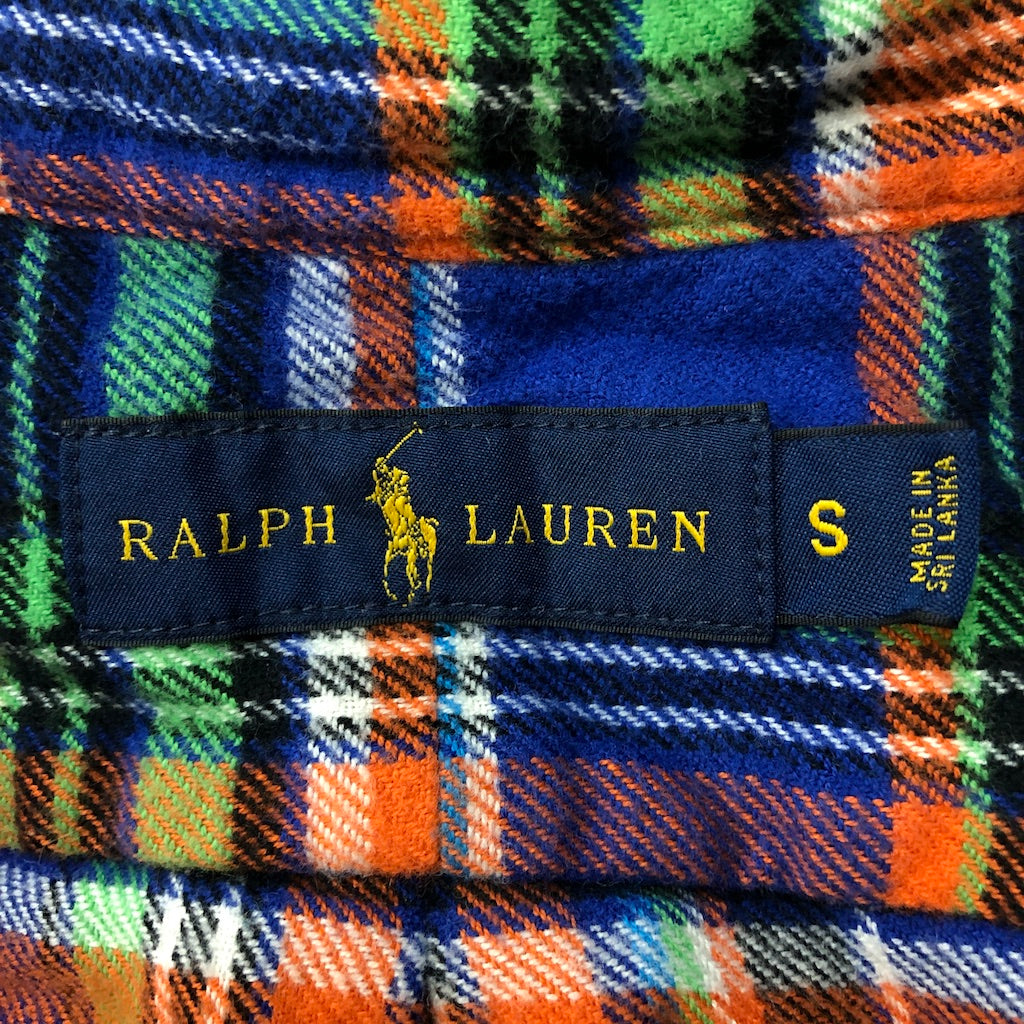 RALPH LAUREN ラルフローレン 長袖シャツ BDシャツ ボタンダウン コットン チェック